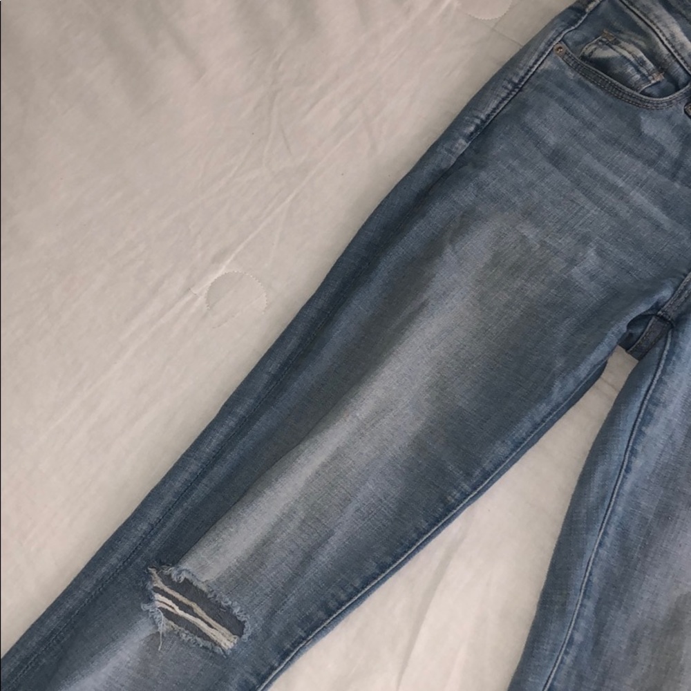 Light Wash Hollister Abercrombie & Fitch Jeans